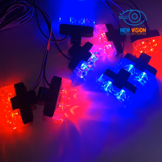 Auto Car Front Grille Emergency Flash Warning Light Car LED Light 16LED