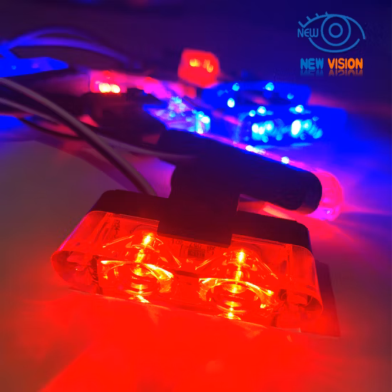 Auto Car Front Grille Emergency Flash Warning Light Car LED Light 16LED